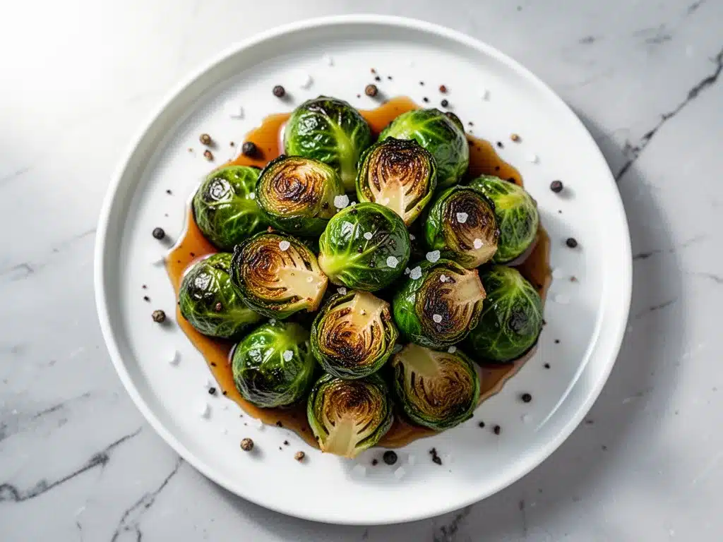 Air Fryer Balsamic Brussels Sprouts: Best Easy Weeknight Side 4 Air Fryer Balsamic Brussels Sprouts preparation steps
