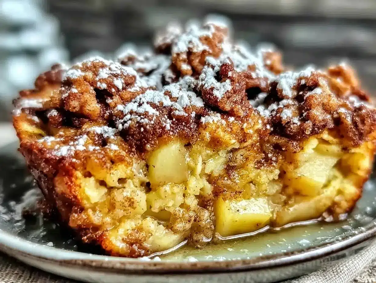 Apple Breakfast Baked Oatmeal: Easy No-Fuss Recipe 4 apple breakfast baked oatmeal preparation steps