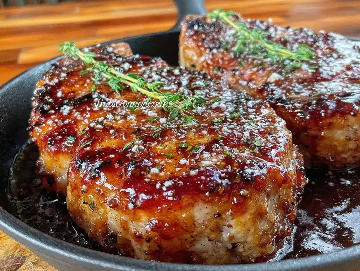 Apple Dinner Pork Chops: 5-Ingredient Cider Glaze 4 apple dinner pork chops preparation steps