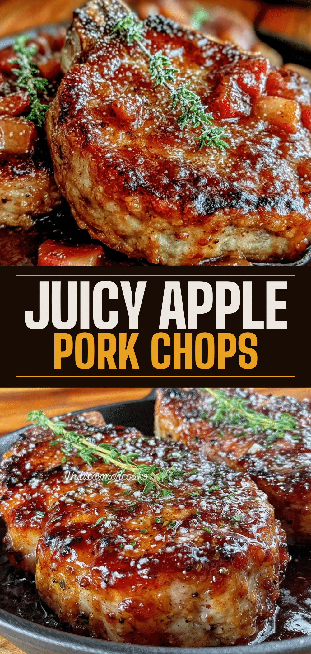 Apple Dinner Pork Chops: 5-Ingredient Cider Glaze 5 apple dinner pork chops recipe