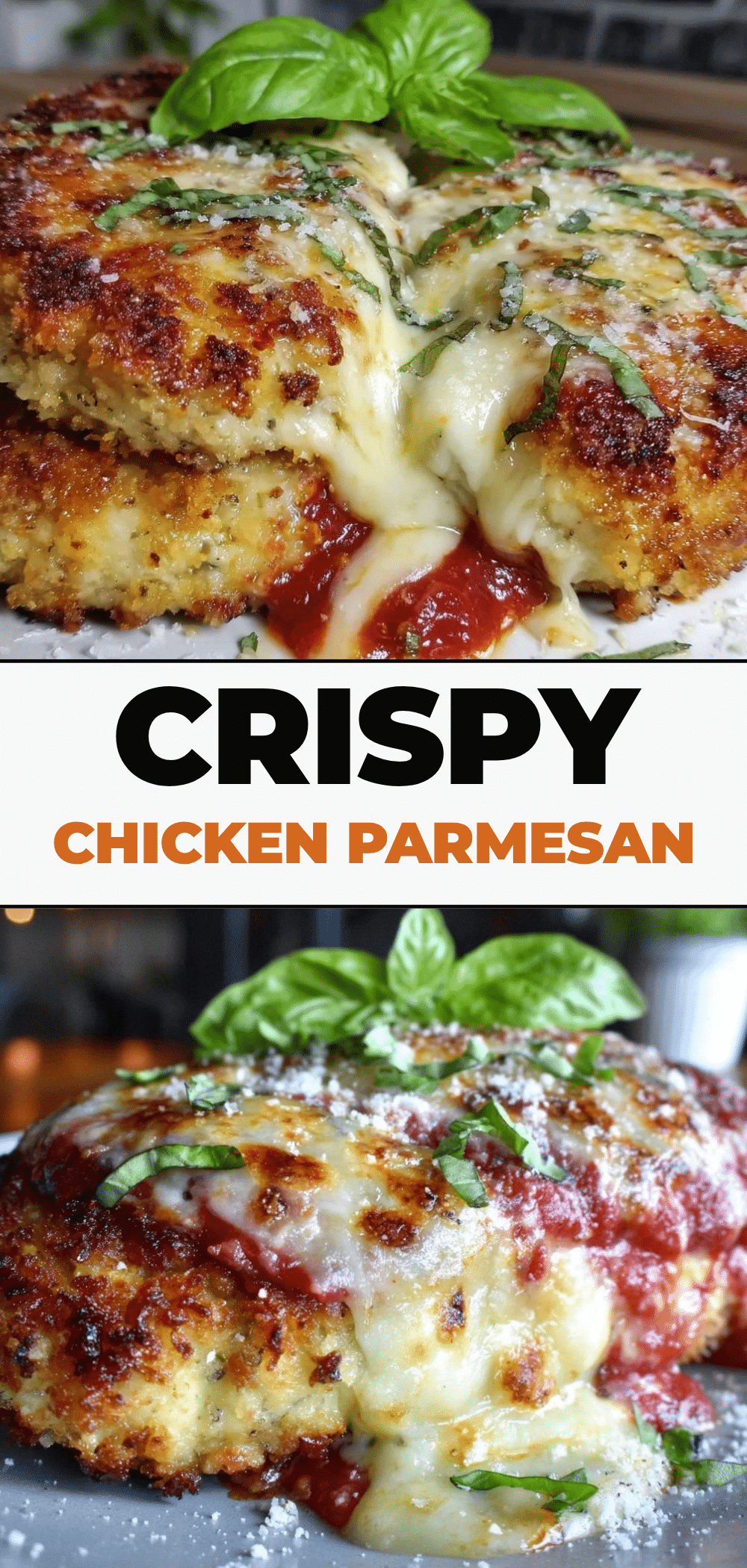 Baked Chicken Parmesan: 3 Ingredients, Perfect Crispy Panko 5 baked chicken parmesan recipe
