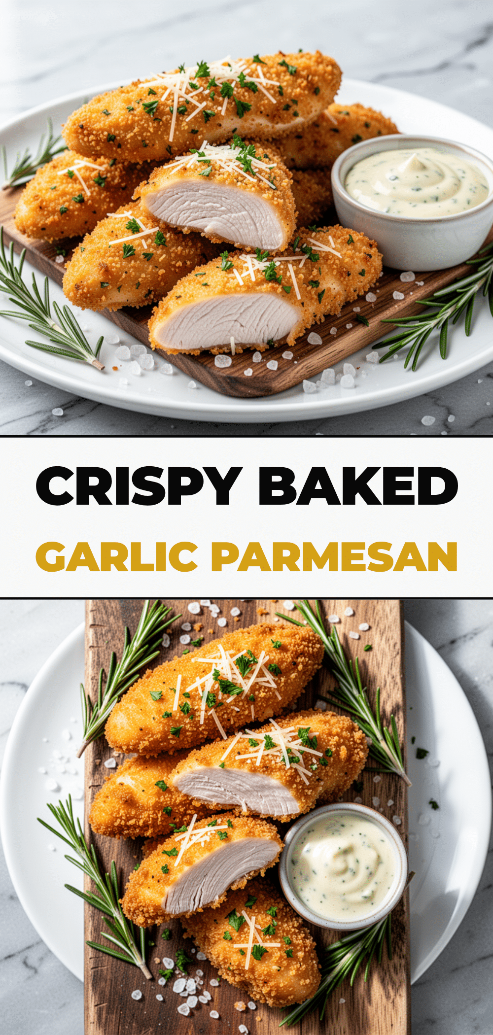 Baked Garlic Parmesan Chicken Tenders: Easy Dinner 5 baked garlic parmesan chicken tenders recipe