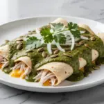 Baked Hatch Chile Chicken Enchiladas - featured image