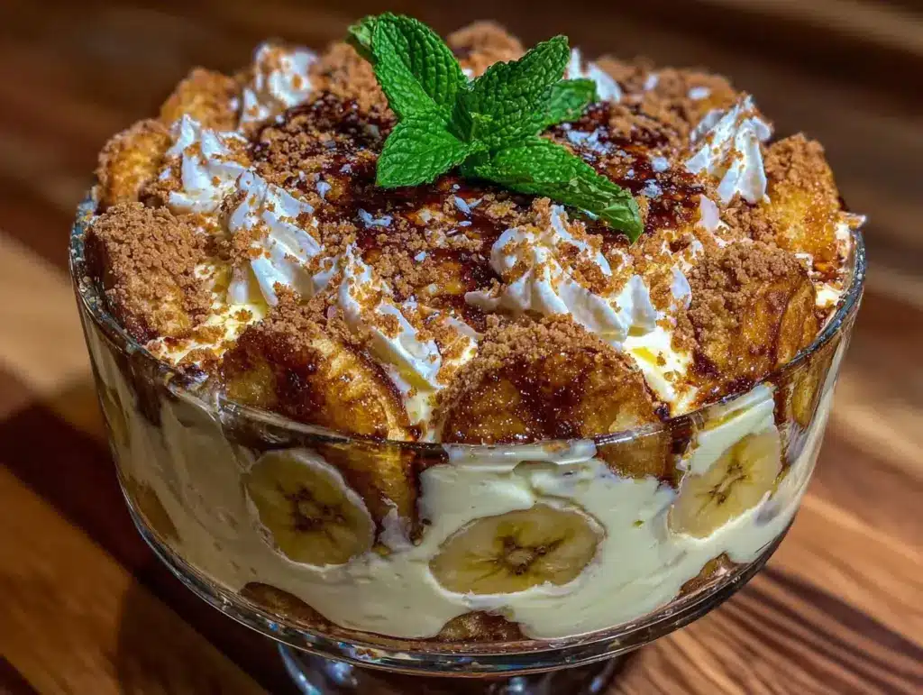 banana pudding trifle - featured image