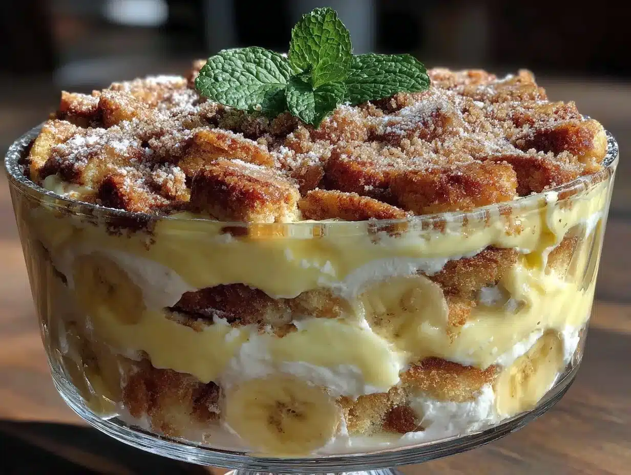 Banana Pudding Trifle: The Easiest, Foolproof Dessert 4 banana pudding trifle preparation steps