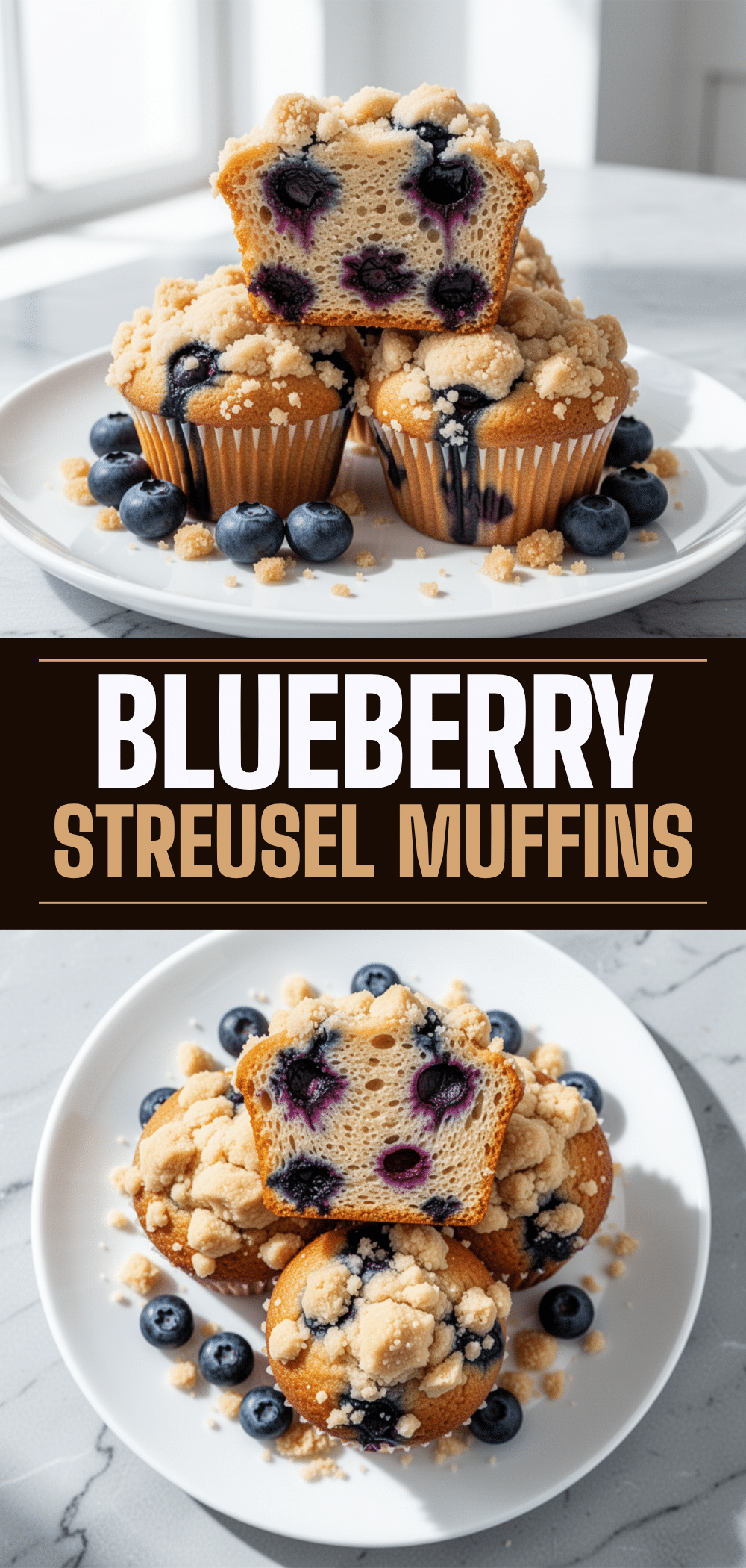 Bakery-Style Blueberry Streusel Muffins: Easy Soft Muffin Recipe 5 blueberry streusel muffins recipe