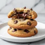 brown butter chocolate chip cookies - featured image