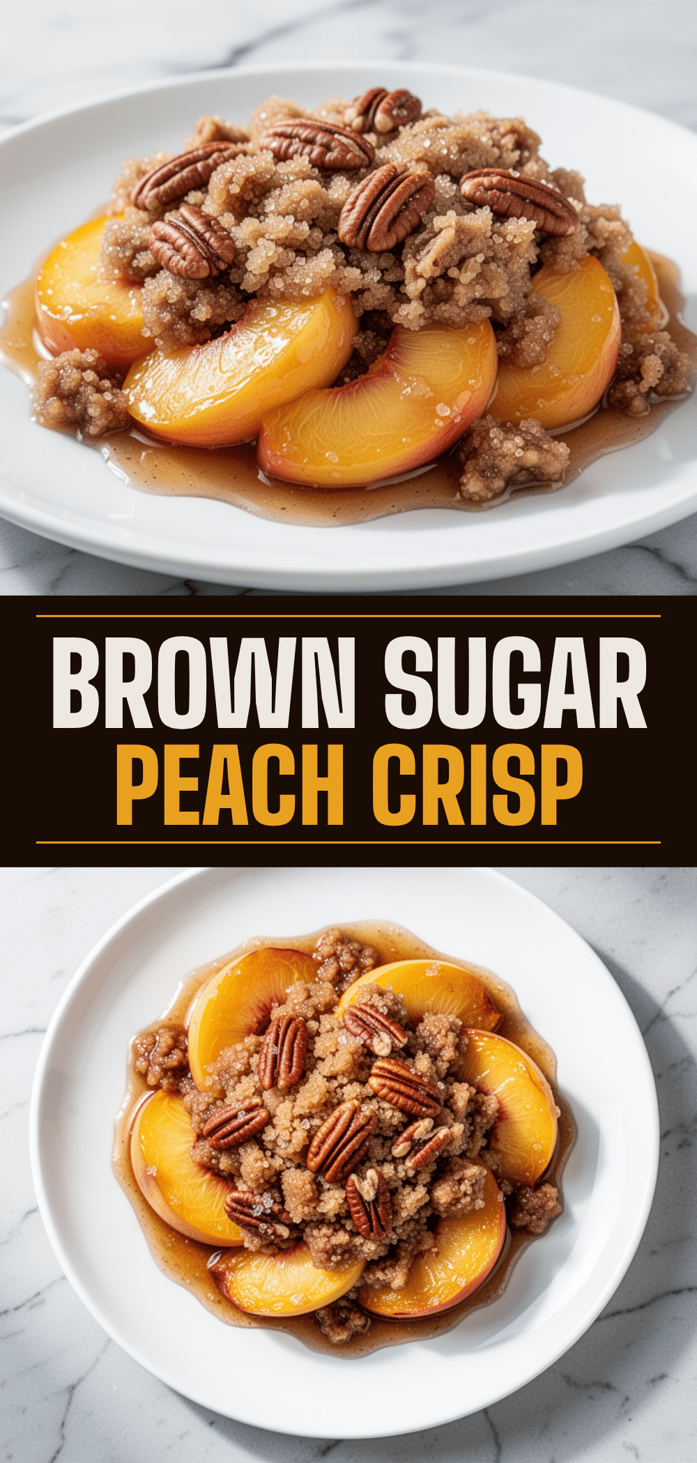 Brown Sugar Peach Crisp: Best Easy Summer Dessert 5 brown sugar peach crisp recipe
