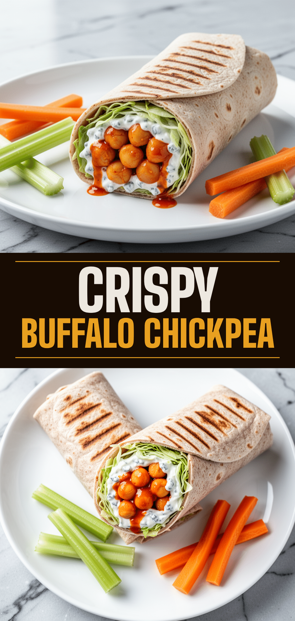 Buffalo Chickpea Lunchbox Wraps: 5 Easy Weeknight Meals 5 buffalo chickpea lunchbox wraps recipe