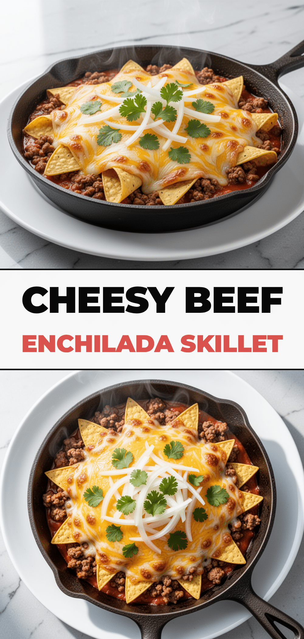 Cheesy Ground Beef Enchilada Skillet: Easy 15-Minute Weeknight Dinner 5 cheesy ground beef enchilada skillet recipe