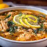 chicken and rice soup - featured image