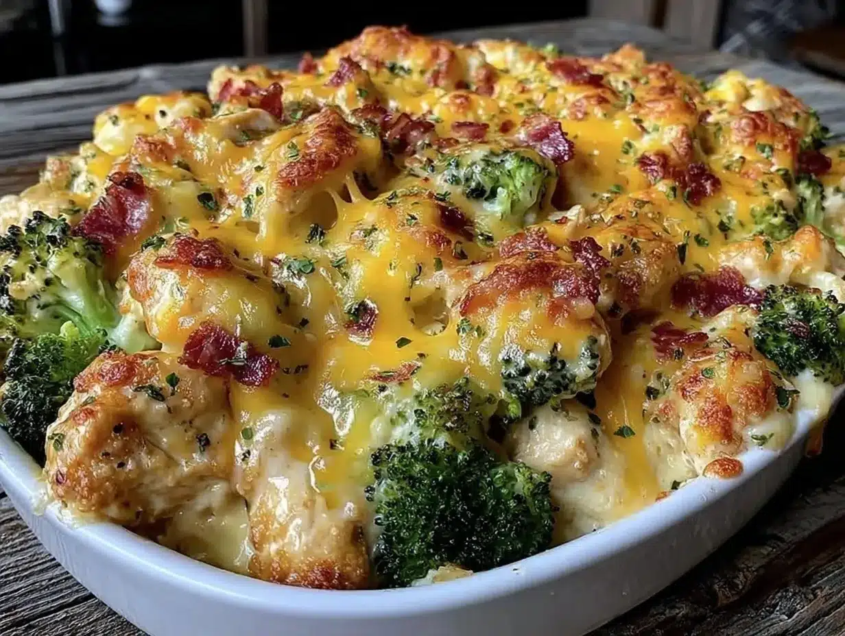 Chicken Broccoli Cheddar Casserole: The Only Easy Comfort Dinner 4 chicken broccoli cheddar casserole preparation steps