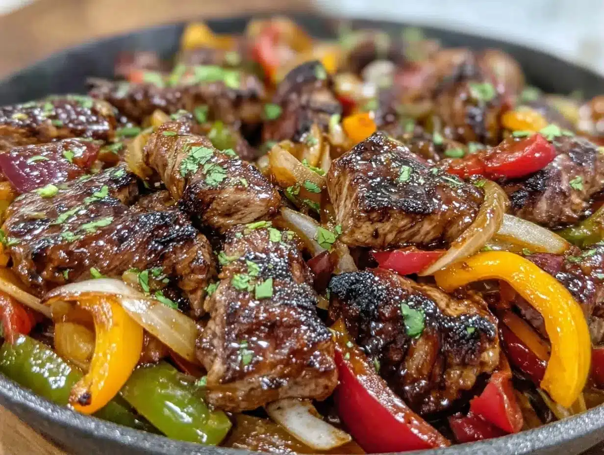Chicken Fajita Skillet: 5-Ingredient One-Pan Dinner 4 chicken fajita skillet preparation steps