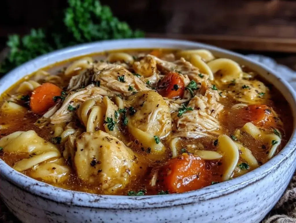 chicken noodle soup - featured image