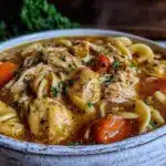 chicken noodle soup - featured image