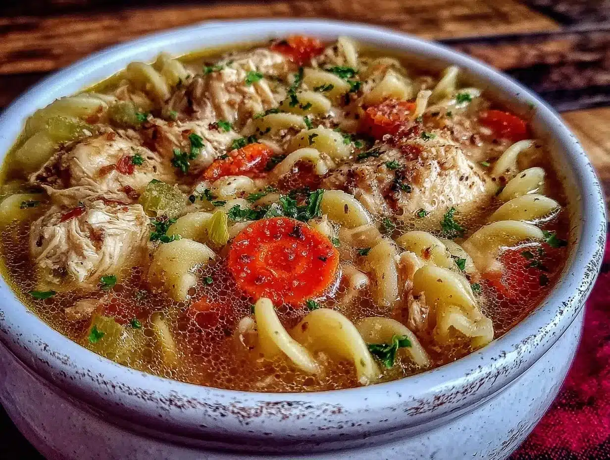 Chicken Noodle Soup: Easy & Foolproof Comfort Food 4 chicken noodle soup preparation steps