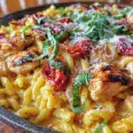 chicken pasta skillet - featured image
