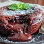 chocolate lava cake - featured image