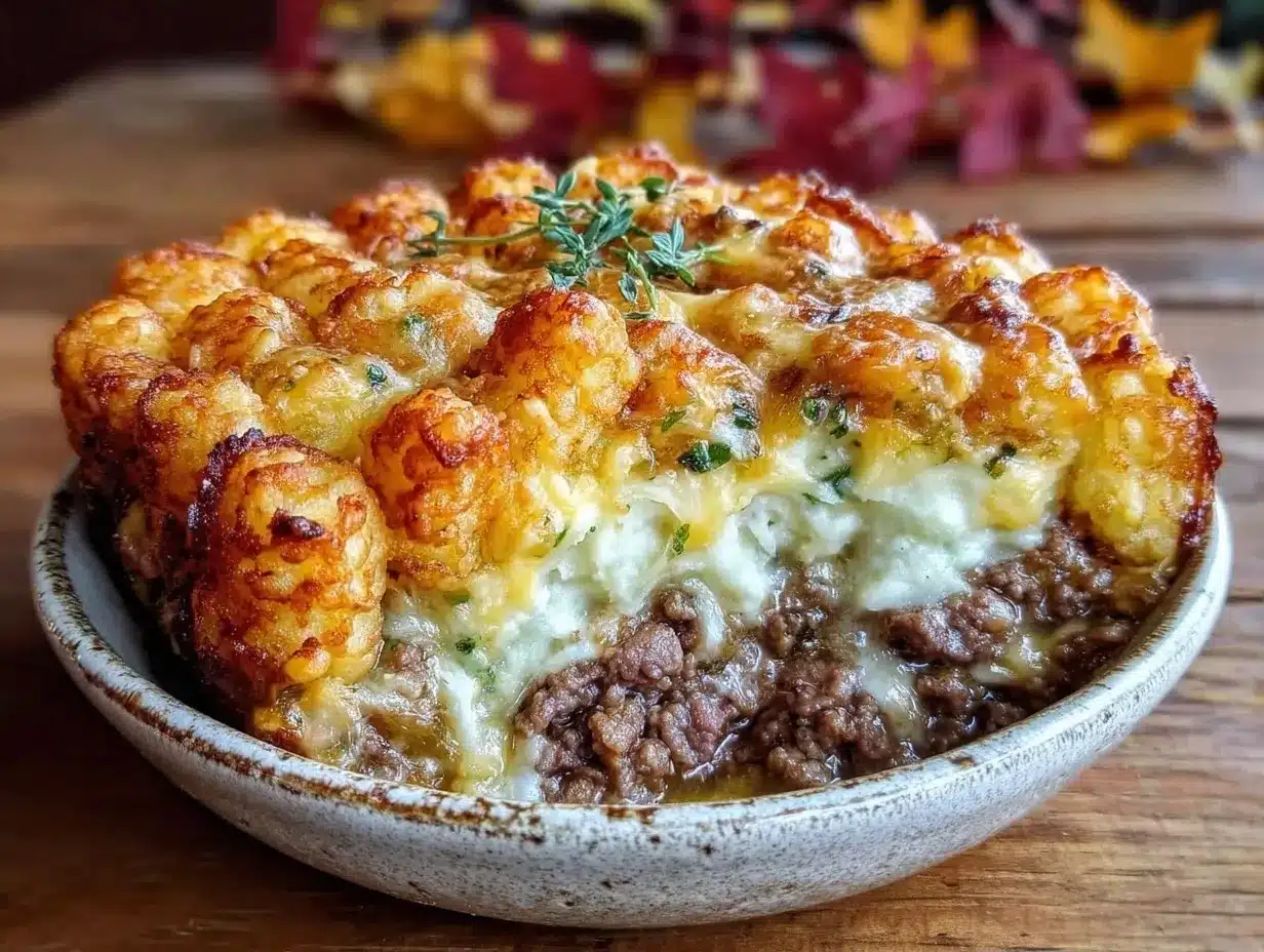 Cozy Cheesy Ground Beef Potato Casserole: Easy One-Pot Dinner 4 cozy cheesy ground beef potato casserole preparation steps