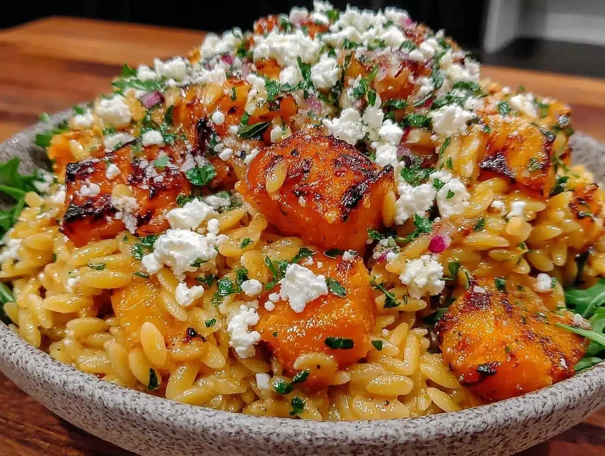 Cozy Fall Orzo Salad: 4-Ingredient Fall Dinner 4 cozy fall orzo salad preparation steps
