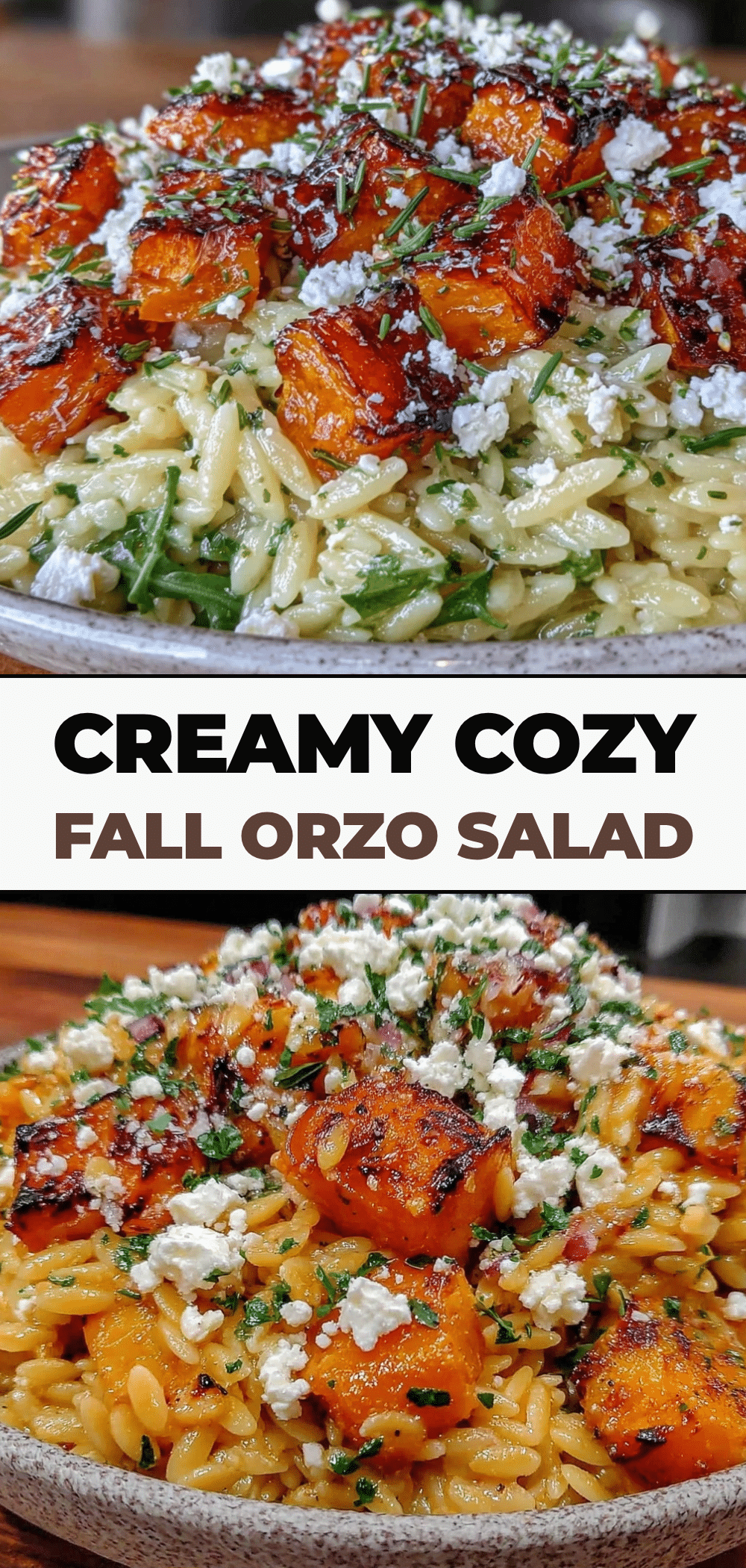 Cozy Fall Orzo Salad: 4-Ingredient Fall Dinner 5 cozy fall orzo salad recipe
