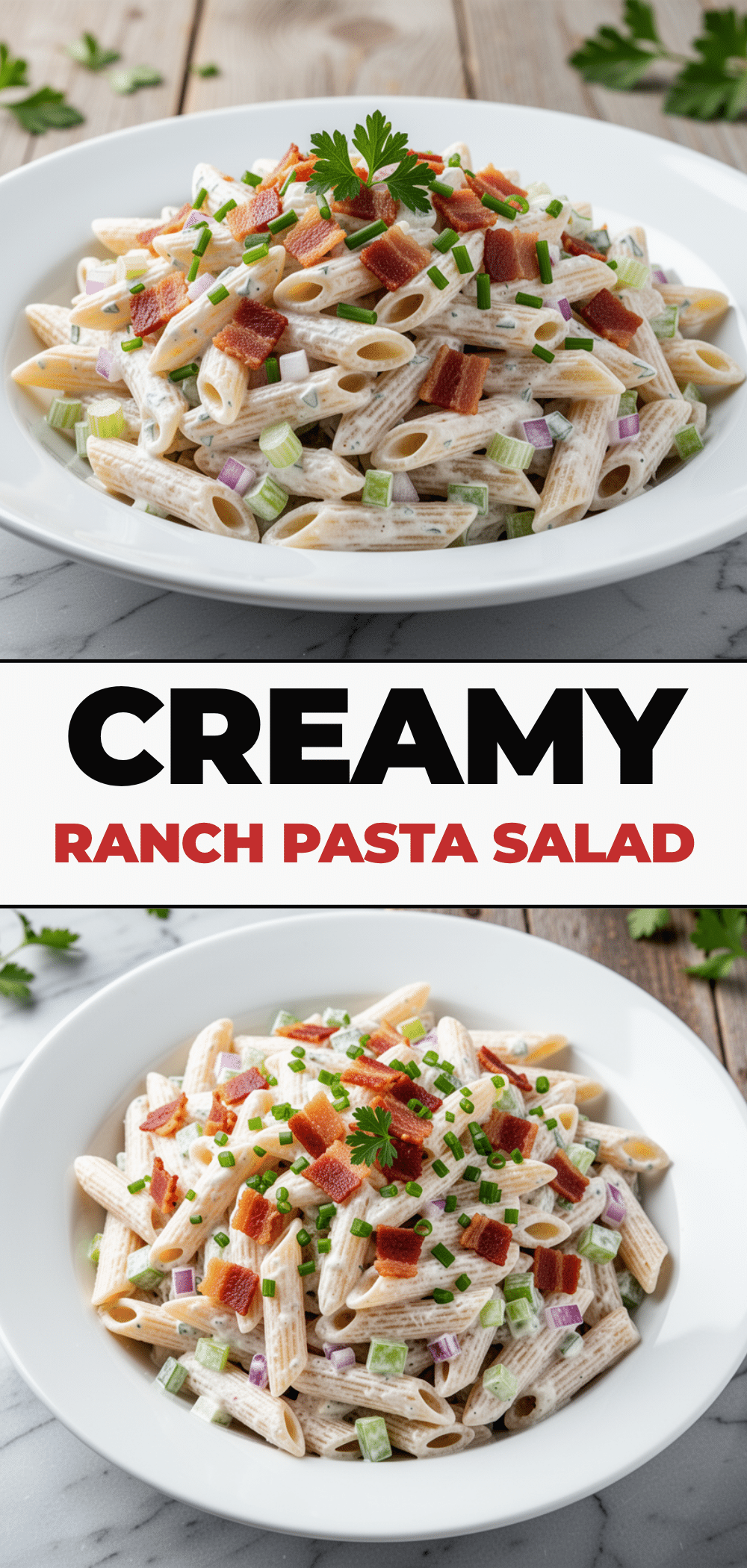 Creamy Bacon Ranch Pasta Salad: 30-Minute Summer Side 5 creamy bacon ranch pasta salad recipe