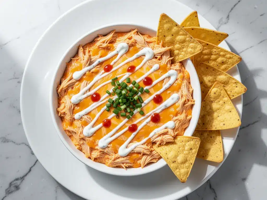 Creamy Buffalo Chicken Dip: Best Game Day Party Recipe 4 creamy buffalo chicken dip preparation steps