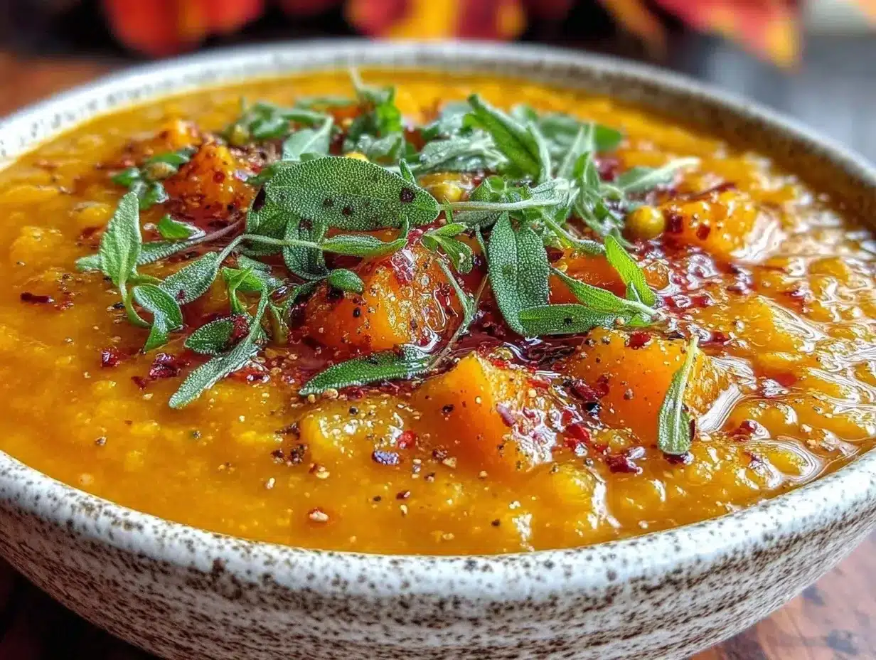 Creamy Butternut Squash Sage Soup: The Easy No-Fail One-Pot Recipe 4 creamy butternut squash sage soup preparation steps