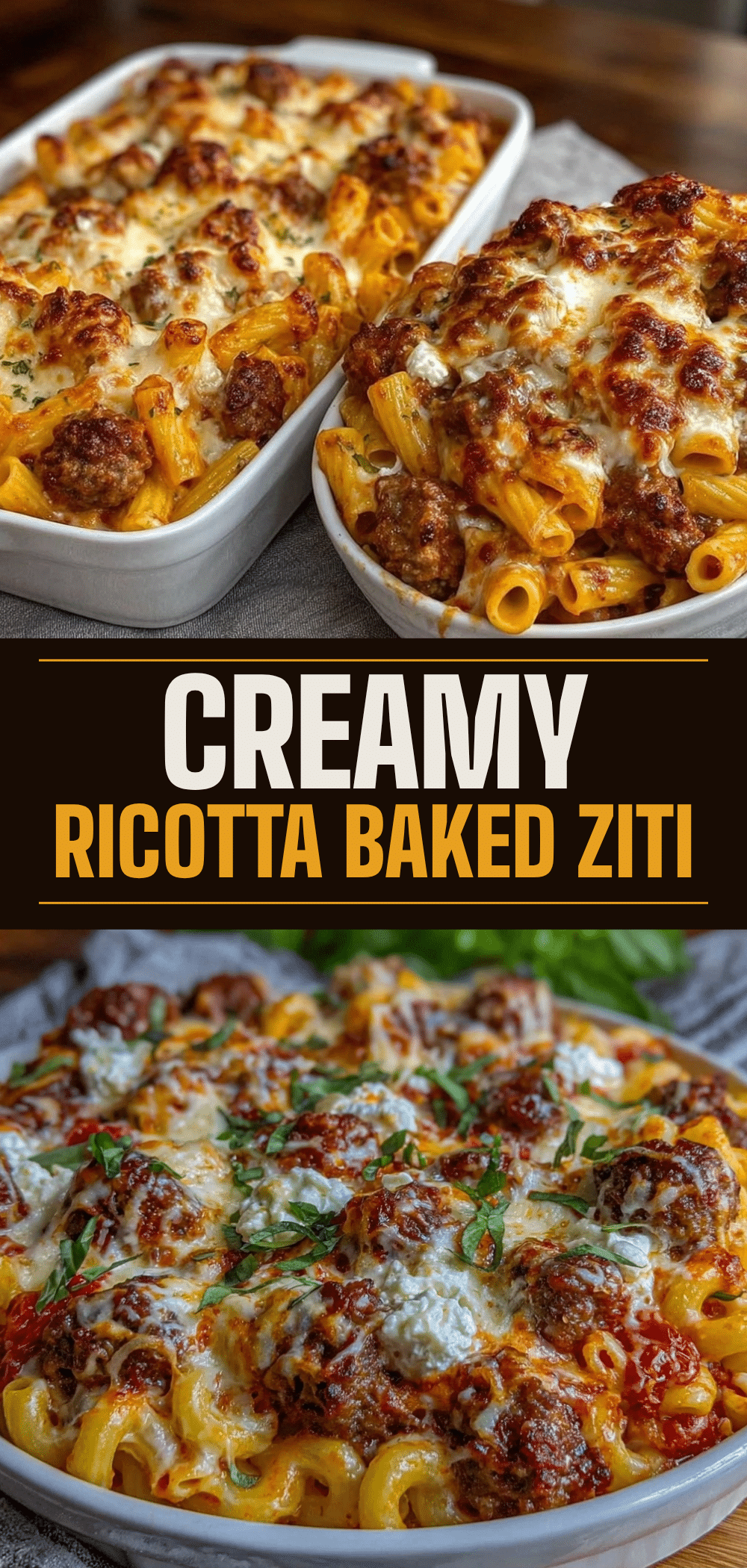 Creamy Ricotta Baked Ziti: No-Fuss Beginner Recipe 5 creamy ricotta baked ziti recipe