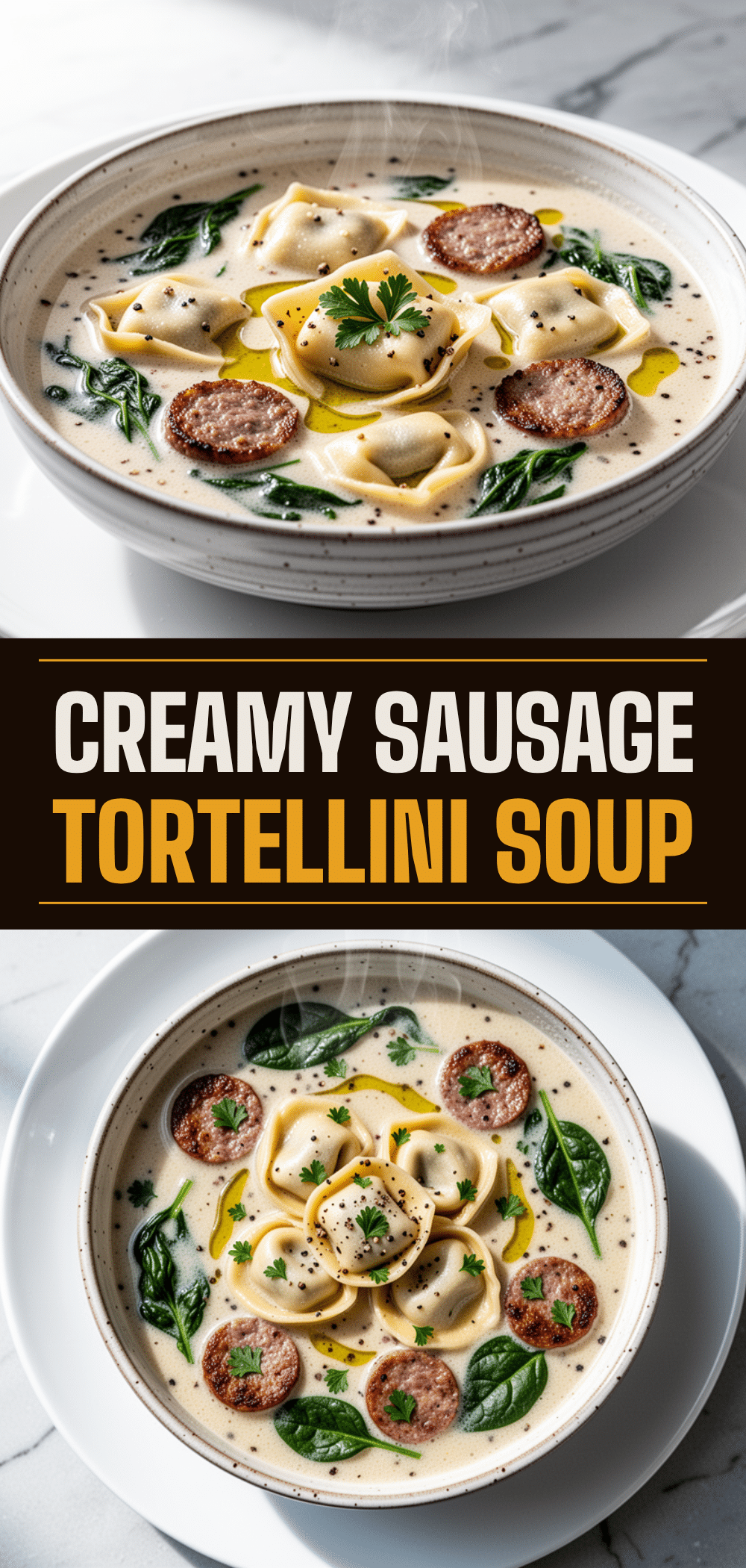 Creamy Sausage Tortellini Soup: Easy 30-Minute Weeknight Dinner 5 creamy sausage tortellini soup recipe