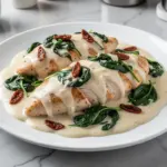 creamy tuscan garlic chicken - featured image