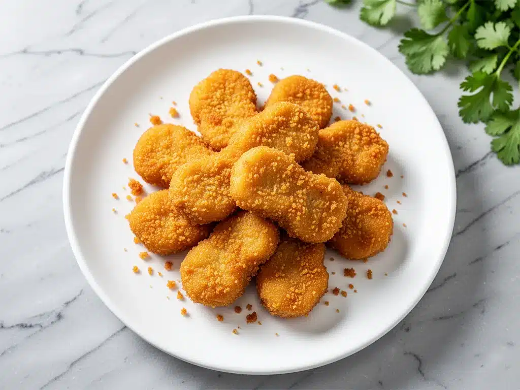 Crispy Baked Chicken Nuggets: Easy School Lunch Recipe 4 crispy baked chicken nuggets preparation steps
