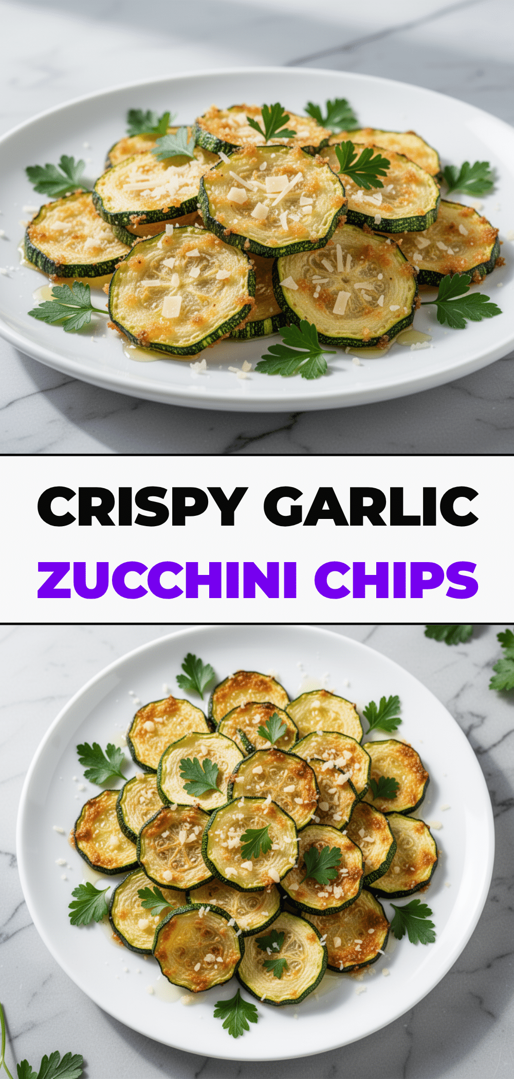 Crispy Garlic Parmesan Zucchini Chips: 10-Min Easy Snack 5 Crispy Garlic Parmesan Zucchini Chips recipe