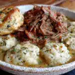 crockpot chicken and dumplings - featured image