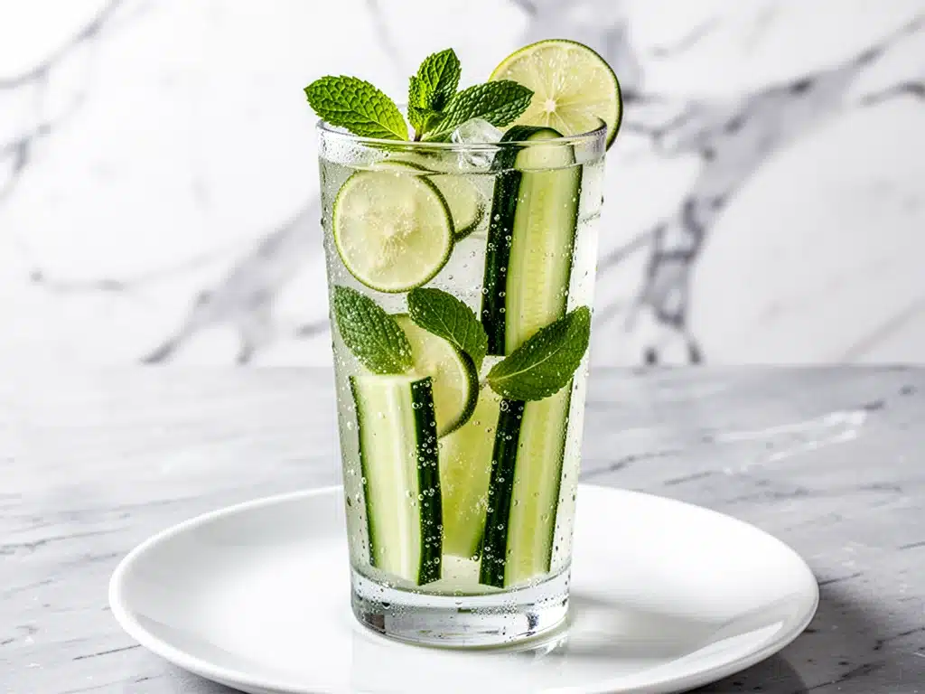 Cucumber Mint Lime Cooler - featured image