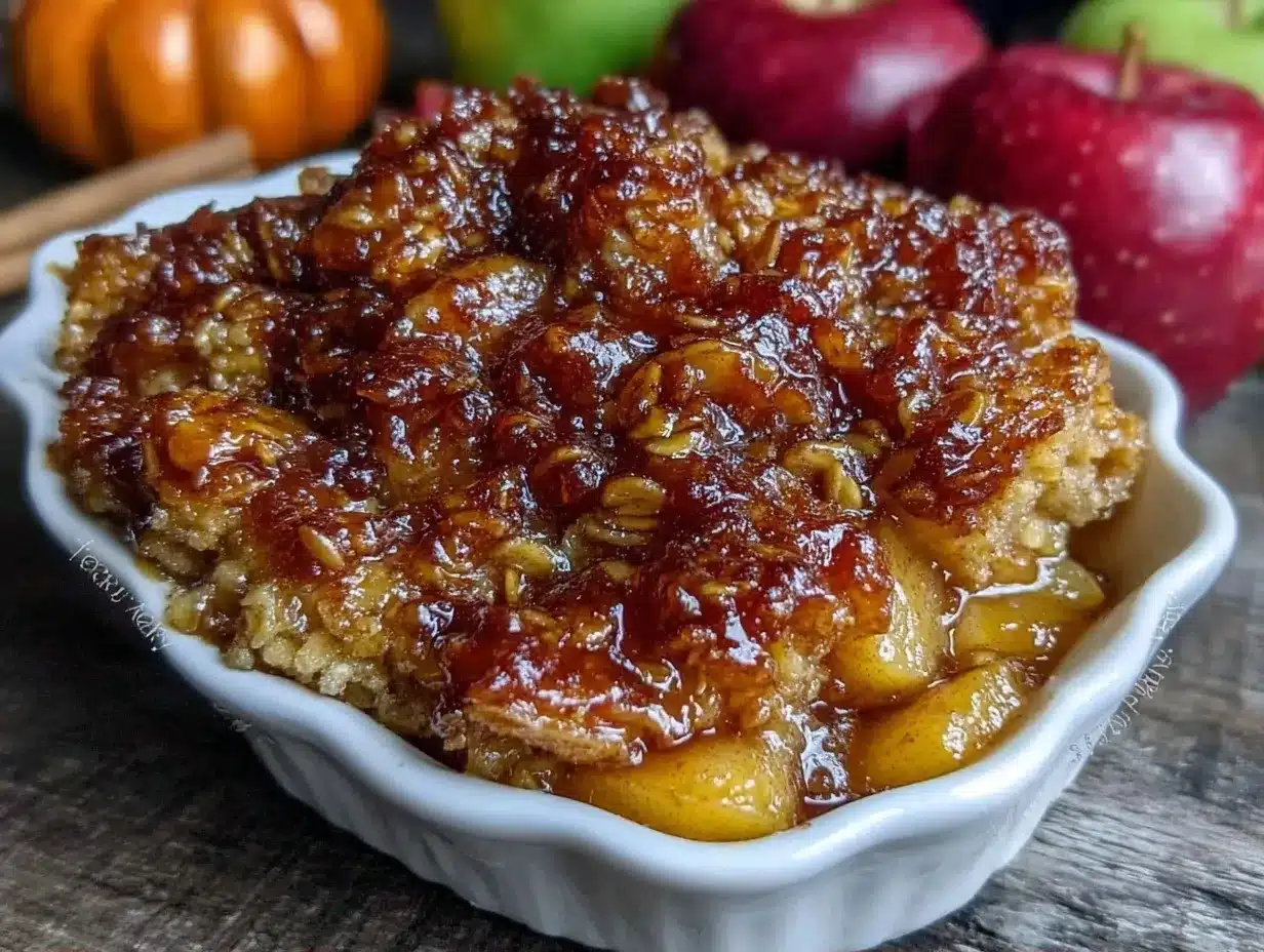 Easy Apple Crisp: The Best Beginner-Friendly Fall Dessert 4 easy apple crisp preparation steps