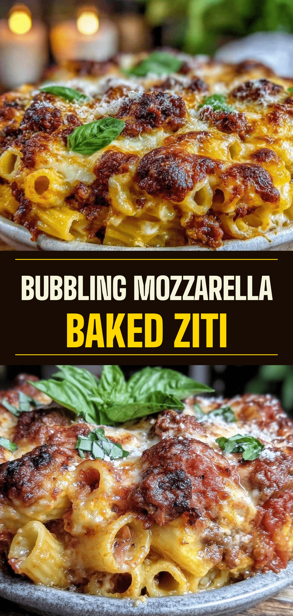 Easy Cozy Fall Baked Ziti: 5-Ingredient Beginner Dinner 5 easy cozy fall baked ziti recipe