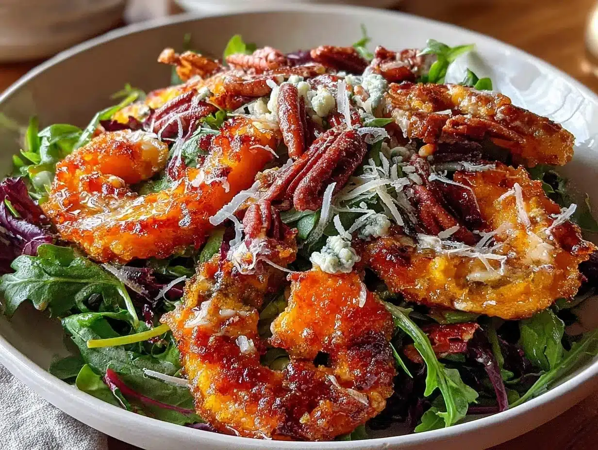 Easy Fall Salad: 5-Ingredient Apple & Pecan Recipe 4 easy fall salad preparation steps