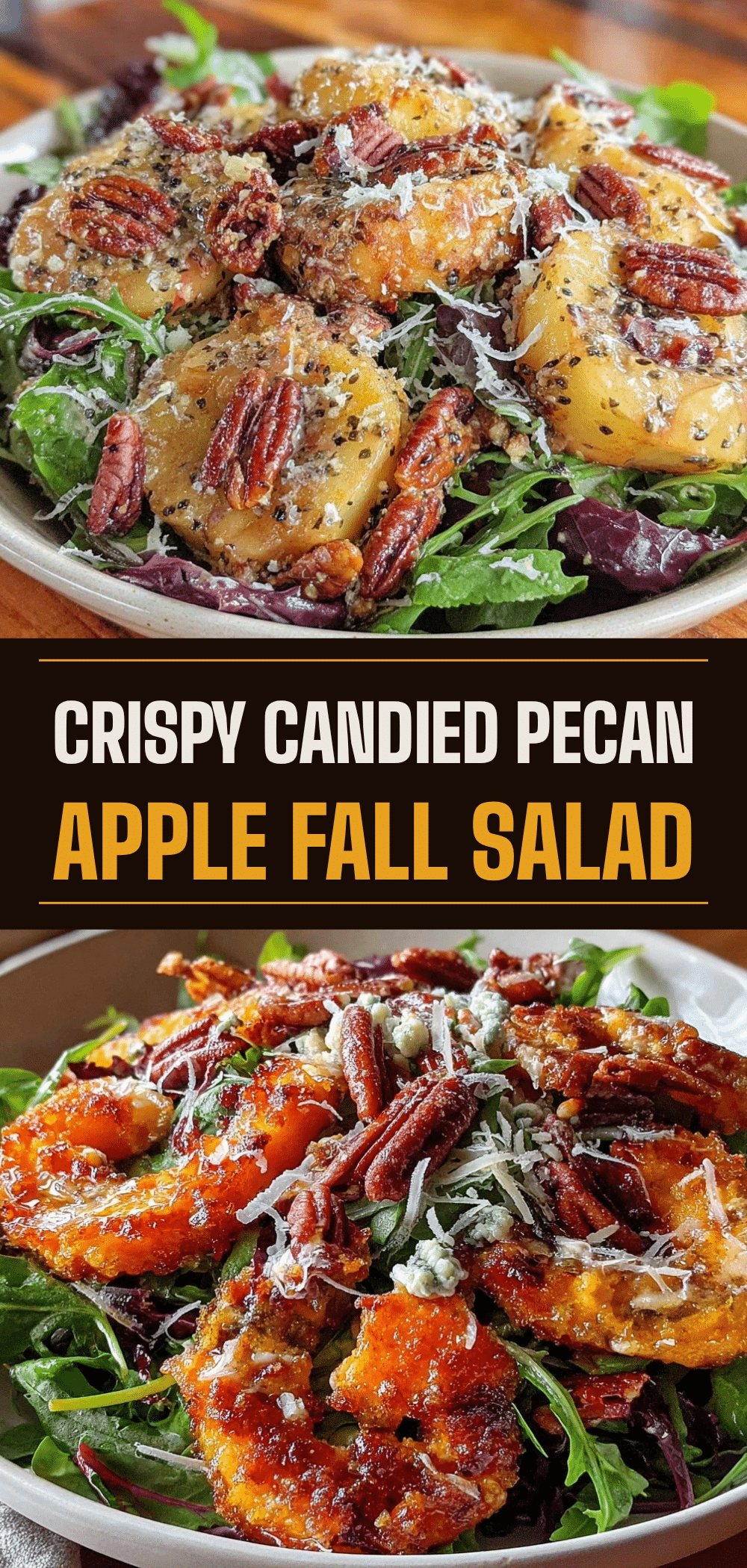 Easy Fall Salad: 5-Ingredient Apple & Pecan Recipe 5 easy fall salad recipe