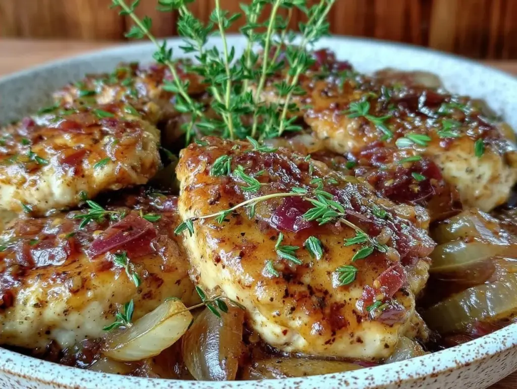 fall chicken breast skillet - featured image