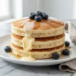 Fluffy Buttermilk Vanilla Pancakes - featured image
