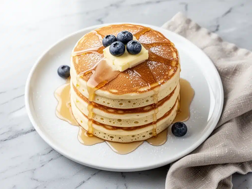Fluffy Buttermilk Vanilla Pancakes: Best Easy Weekend Recipe 4 Fluffy Buttermilk Vanilla Pancakes preparation steps