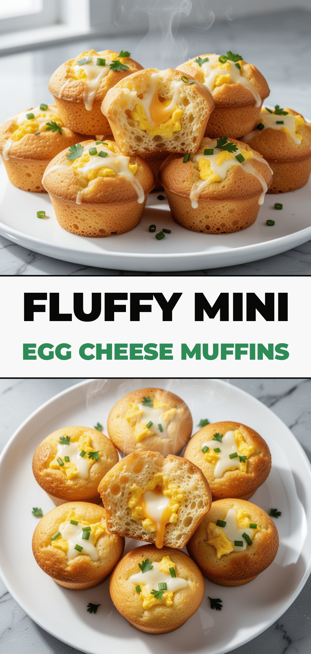 Fluffy Mini Egg and Cheese Muffins: Easy Breakfast Recipe 5 fluffy mini egg and cheese muffins recipe