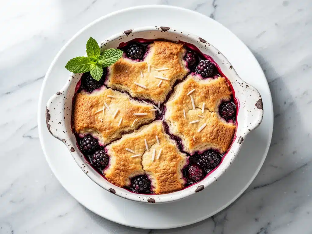 Fresh Blackberry Cobbler: Easy Summer Dessert 4 fresh blackberry cobbler preparation steps