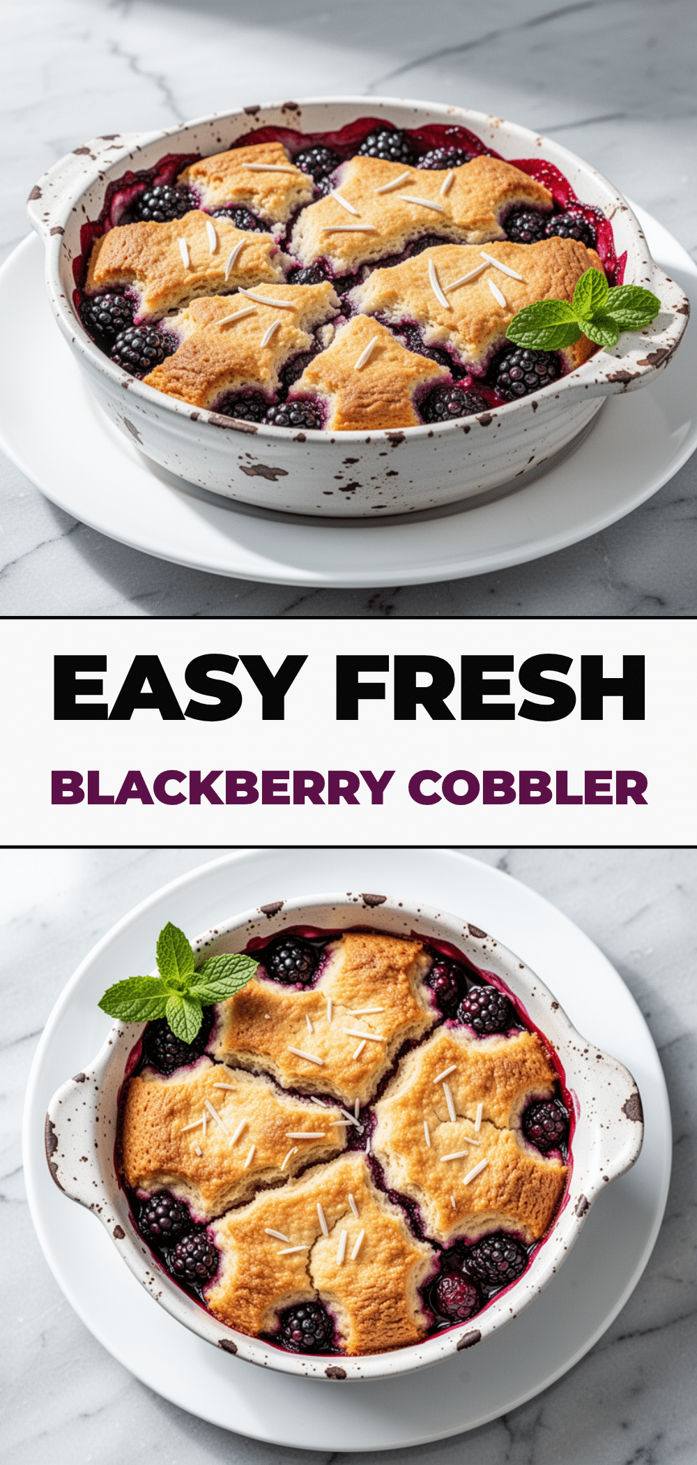 Fresh Blackberry Cobbler: Easy Summer Dessert 5 fresh blackberry cobbler recipe