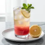 fresh squeezed strawberry lemonade - featured image