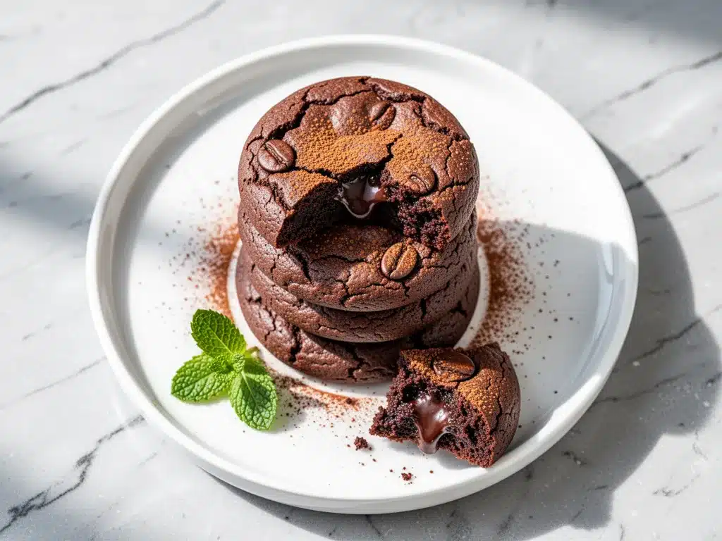 Fudgy Espresso Brownie Cookies: 5-Step Easy Recipe 4 fudgy espresso brownie cookies preparation steps