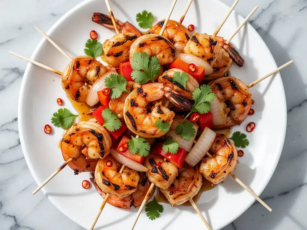 Grilled Honey Chipotle Shrimp Skewers: Best Easy Dinner 4 Grilled Honey Chipotle Shrimp Skewers preparation steps