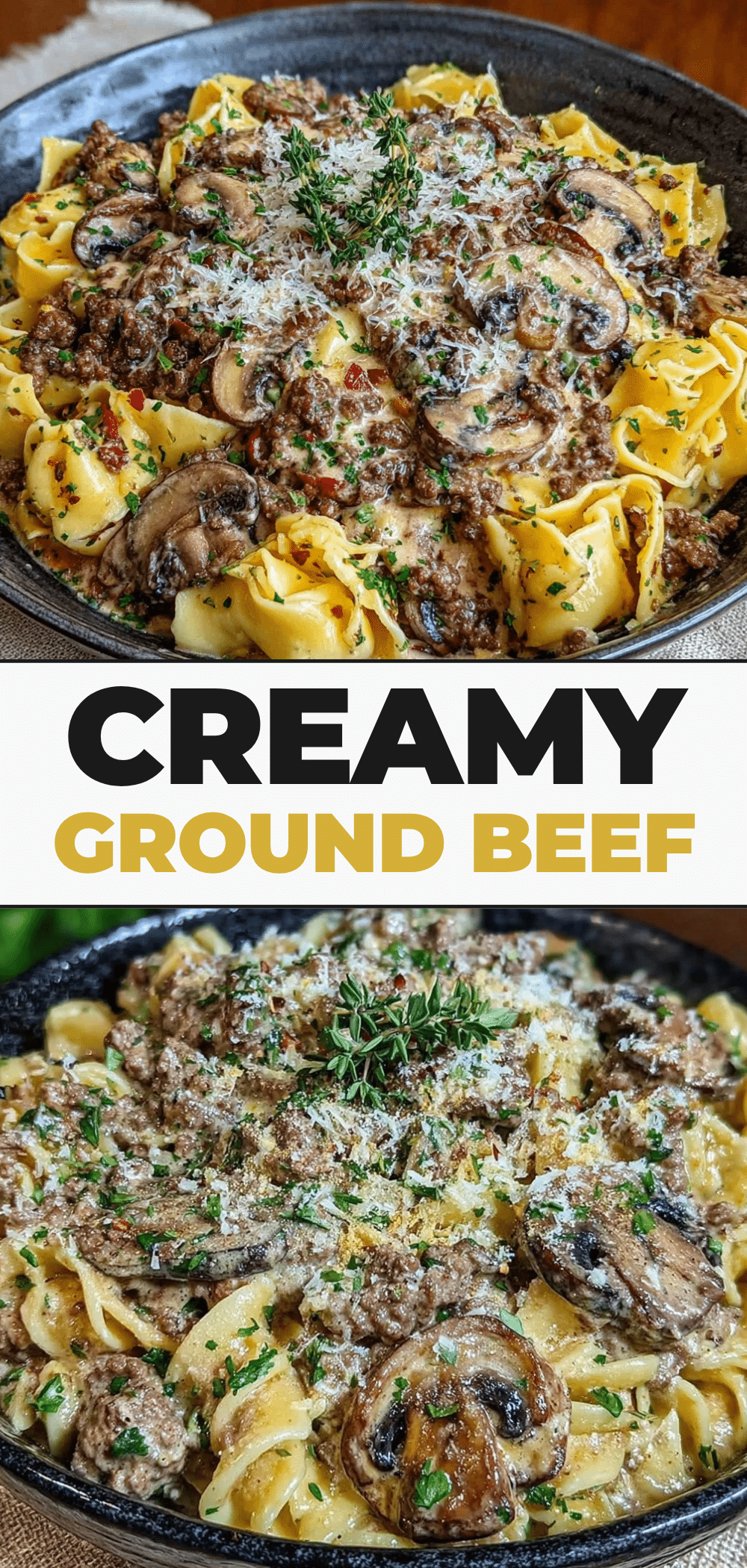 Ground Beef Stroganoff: 5-Ingredient Beginner Meal 5 ground beef stroganoff recipe