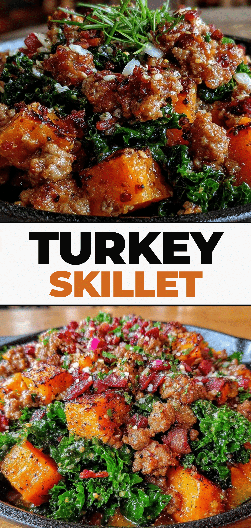 Ground Turkey Skillet with Sweet Potatoes: Easy 1-Pan Kale Recipe 5 ground turkey skillet recipe
